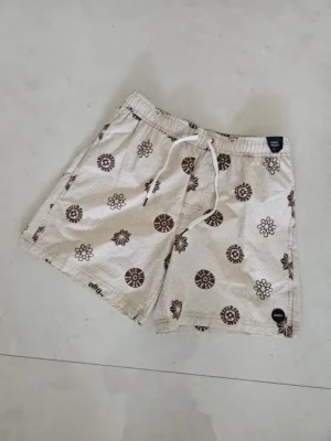 SHORT BLANCO ESTAMPADO DE FELPA SHT48