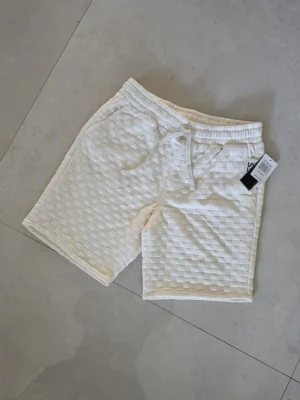 SHORT BLANCO DE FELPA SHT45