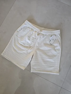 SHORT BLANCO DE FELPA SHT46