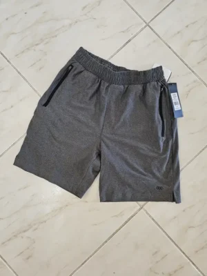 SHORT DE FELPA GRIS SHT57