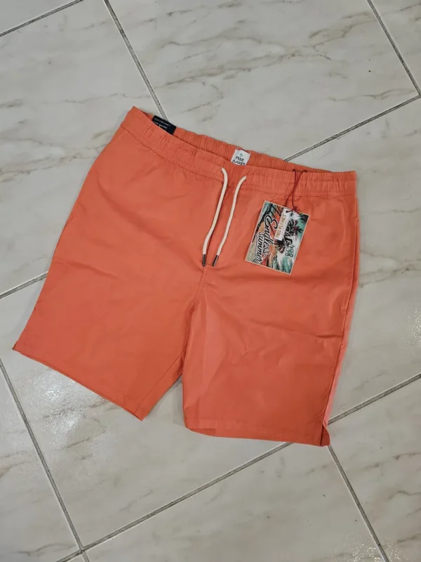 SHORT DE PLAYA NARANJA SHT54