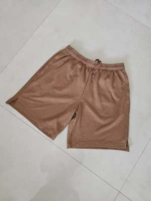 SHORT MARRÓN DE FELPA SHT47