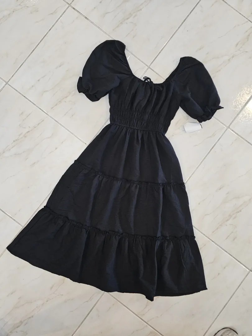 VESTIDO NEGRO VTD127