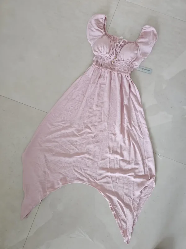 VESTIDO ROSADO VTD165