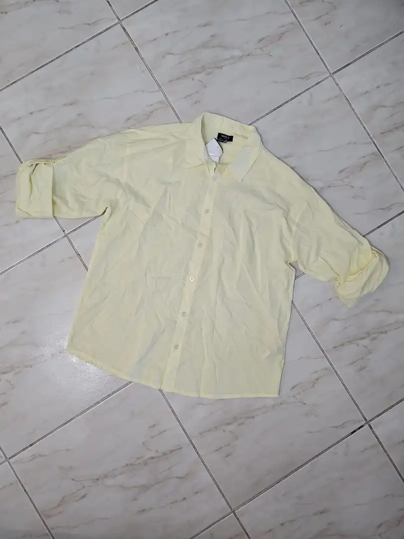 CAMISA AMARILLA DE MUJER CMS120