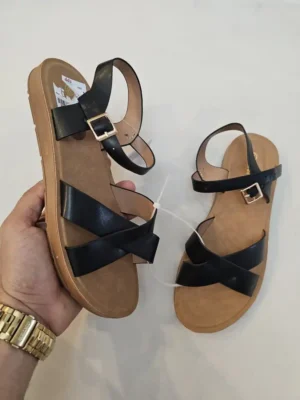 SANDALIAS NEGRAS SDL73