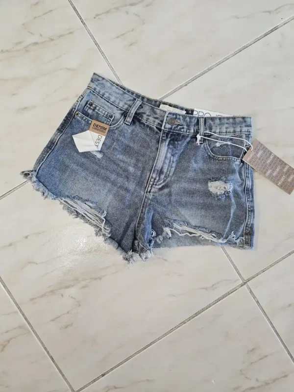 SHORT DE MEZCLILLA DE MUJER SHT108
