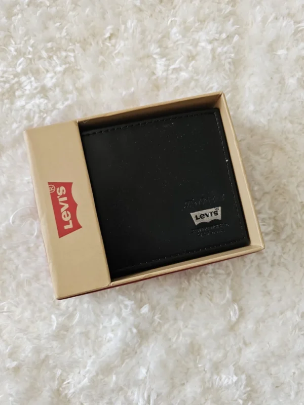 BILLETERA LEVI'S NEGRA BTR12