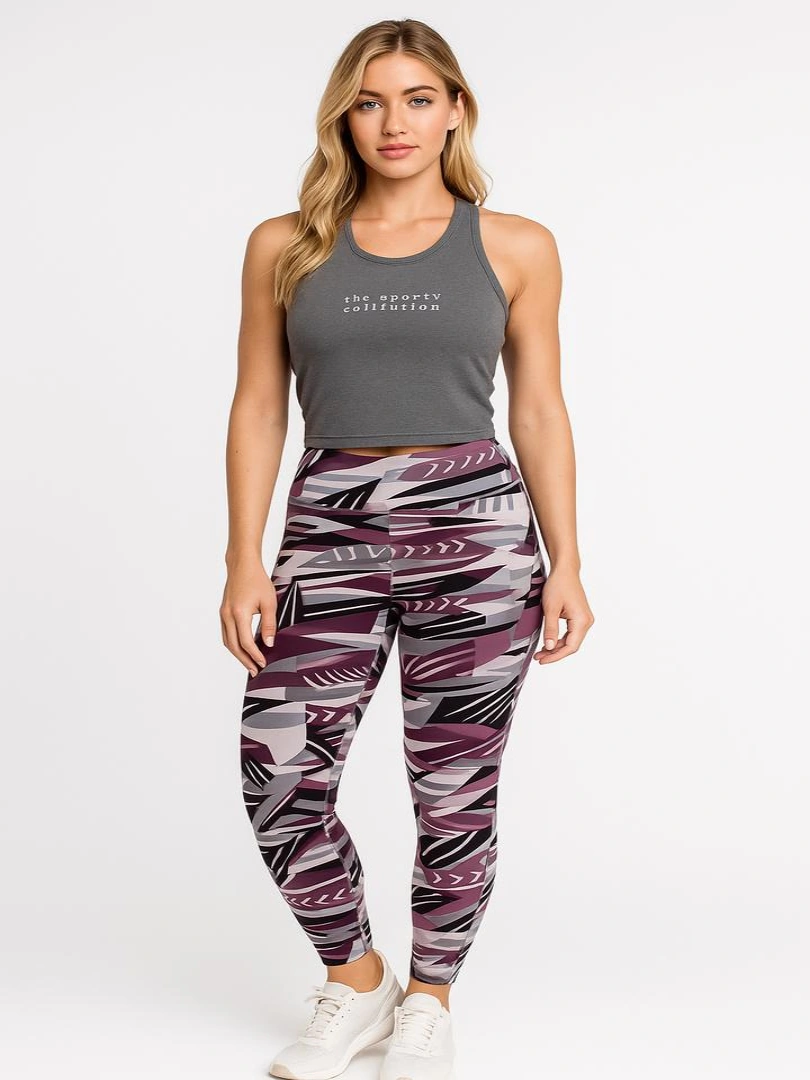 LICRA VIOLETA CON ESTAMPADO ALM
