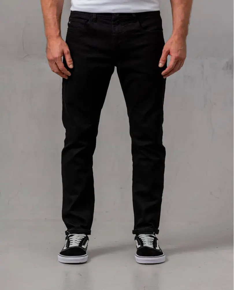 PANTALÓN DE MEZCLILLA NEGRO PNK1