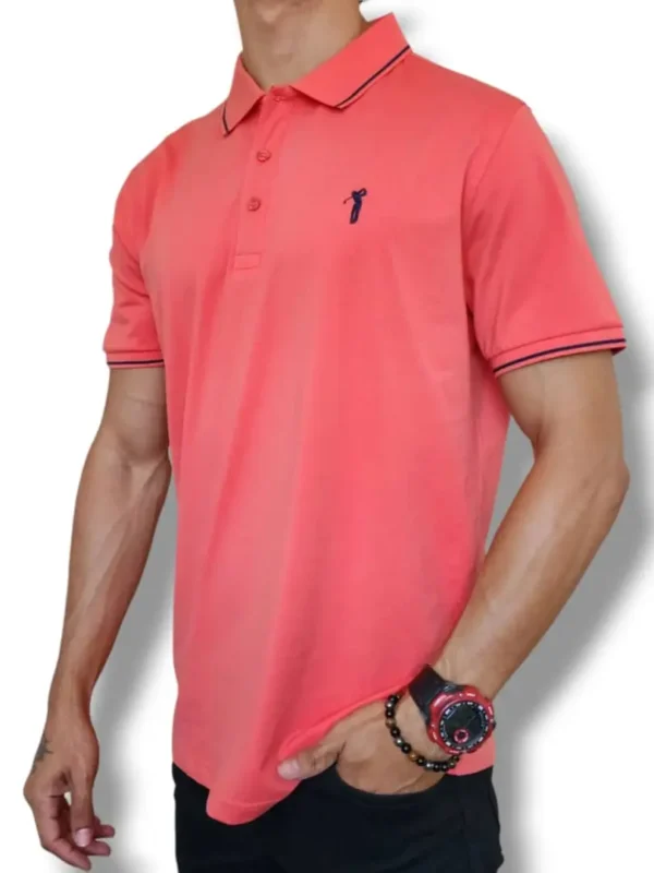 PULLOVER DE CUELLO POLO ROJO PLRJ1