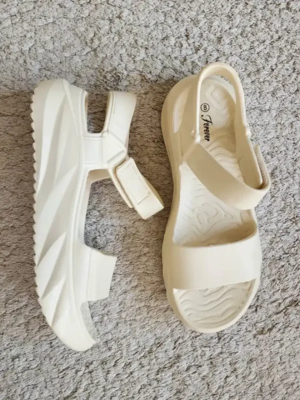 SANDALIAS BLANCAS SDL87