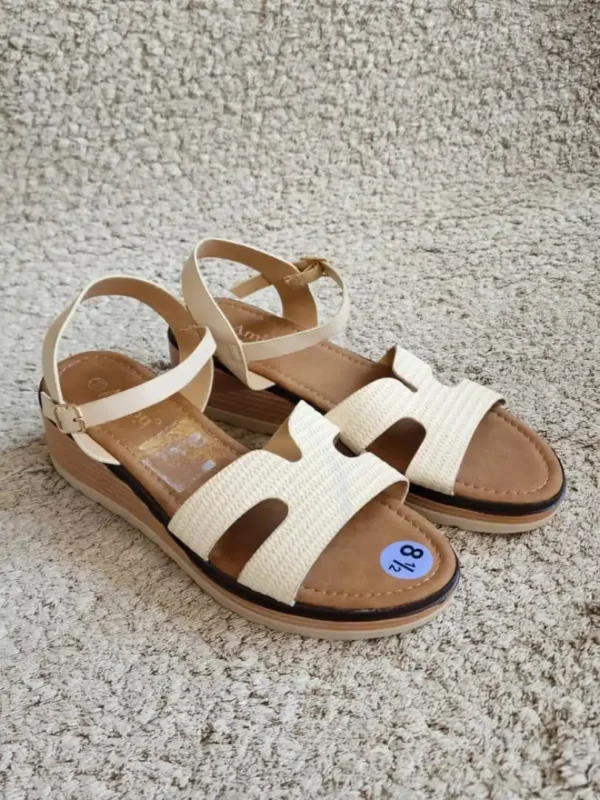 SANDALIAS BLANCAS SDL92