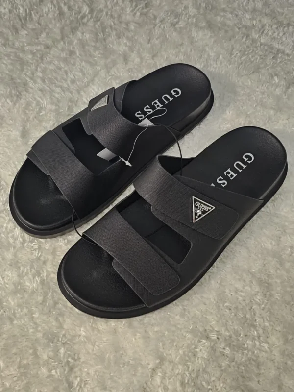 SANDALIAS GUESS NEGRAS SDL85
