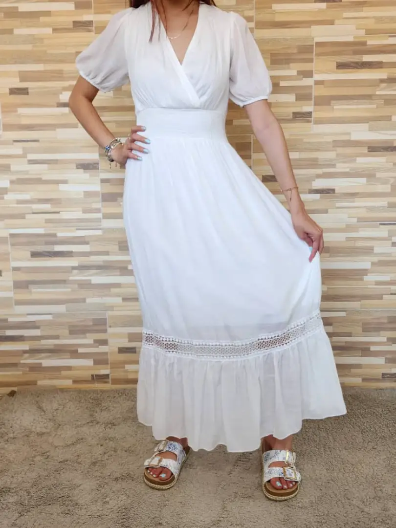 VESTIDO BLANCO VDO26