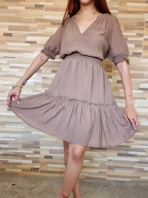 VESTIDO MARRÓN VDO8 (2)