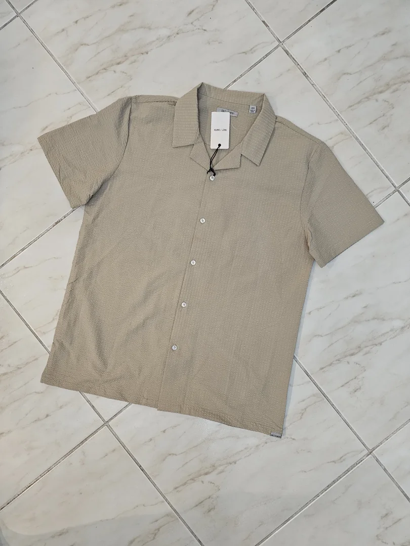 CAMISA BEIGE CMS125
