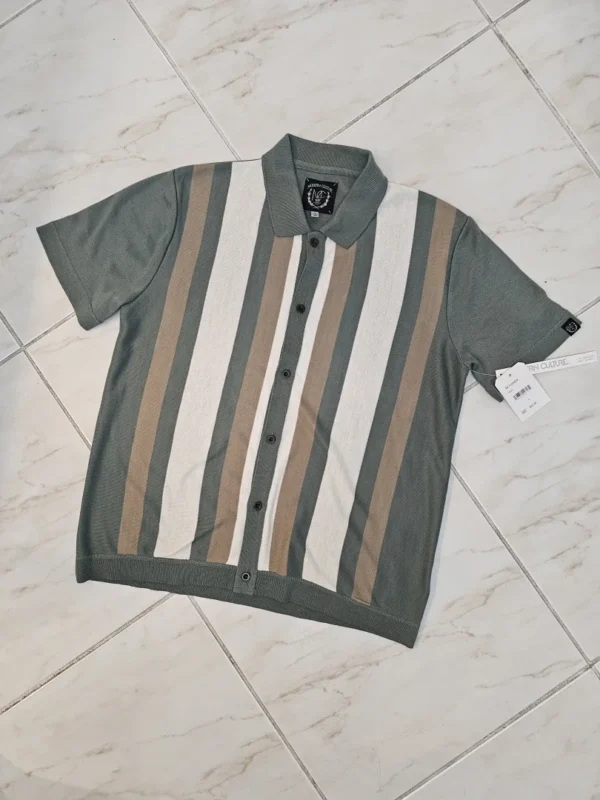 PULLOVER VERDE RAYADO PLV222