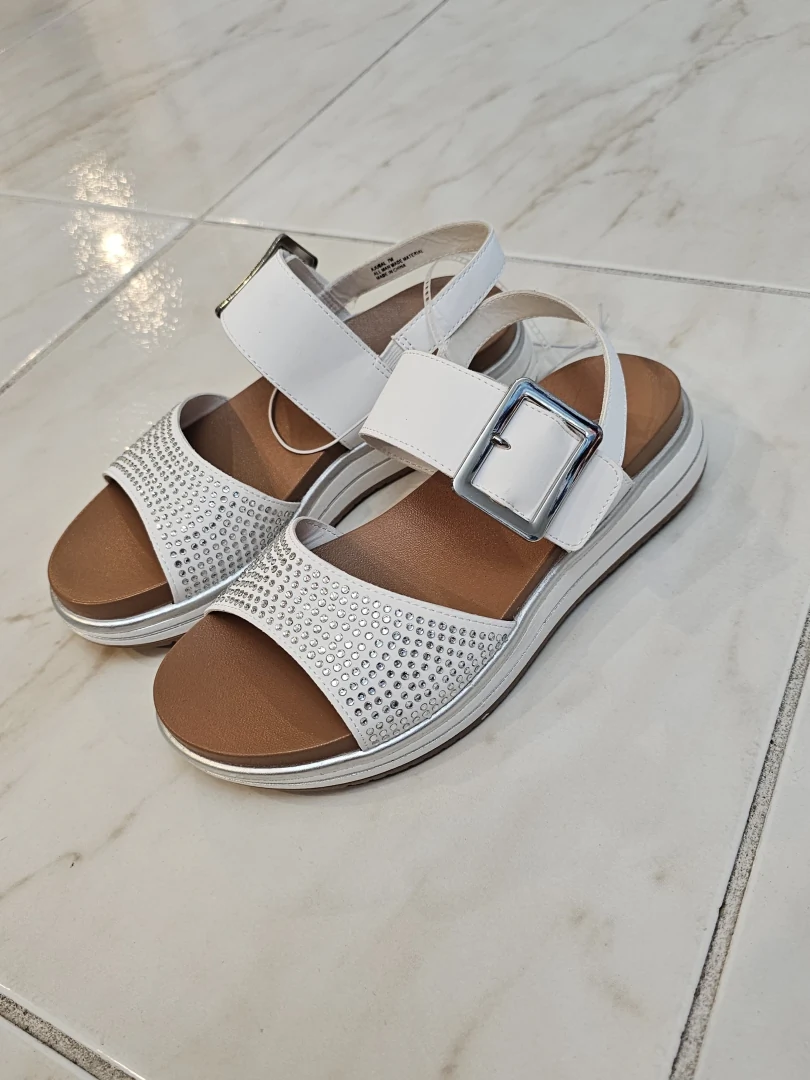 SANDALIAS BLANCAS SDL127