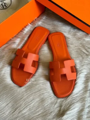 SANDALIAS HERMES NARANJAS SDL109