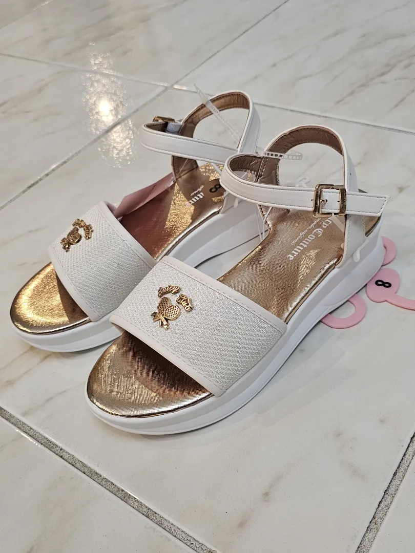 SANDALIAS JUICY COUTURE BLANCAS SDL125