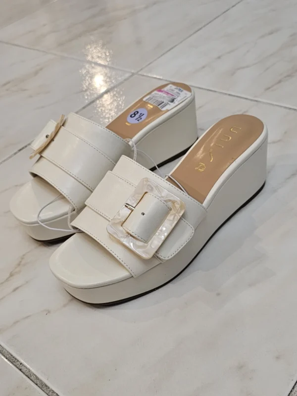 SANDALIAS UNISA BLANCAS SDL124