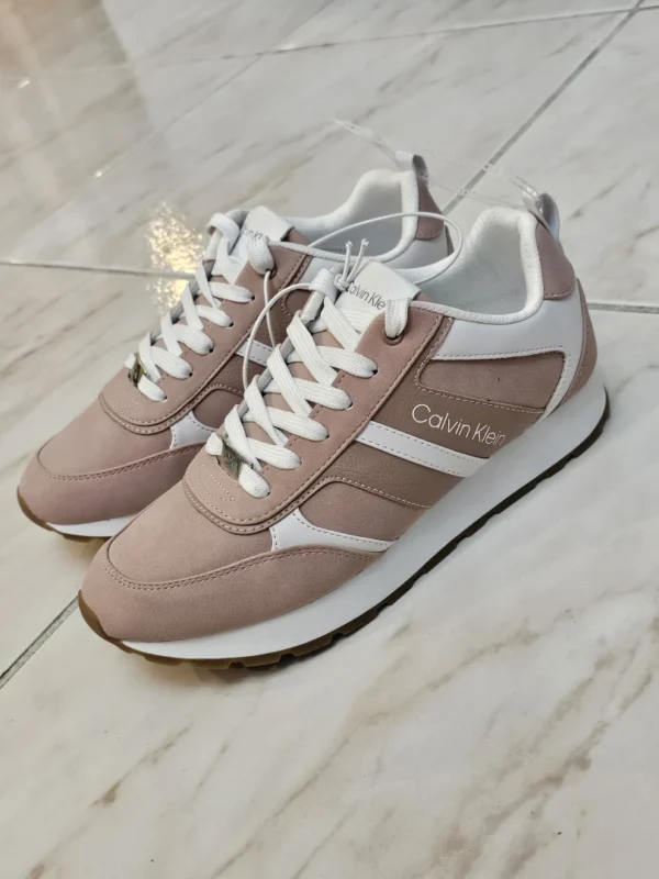 TENIS CALVIN KLEIN BEIGE TN78