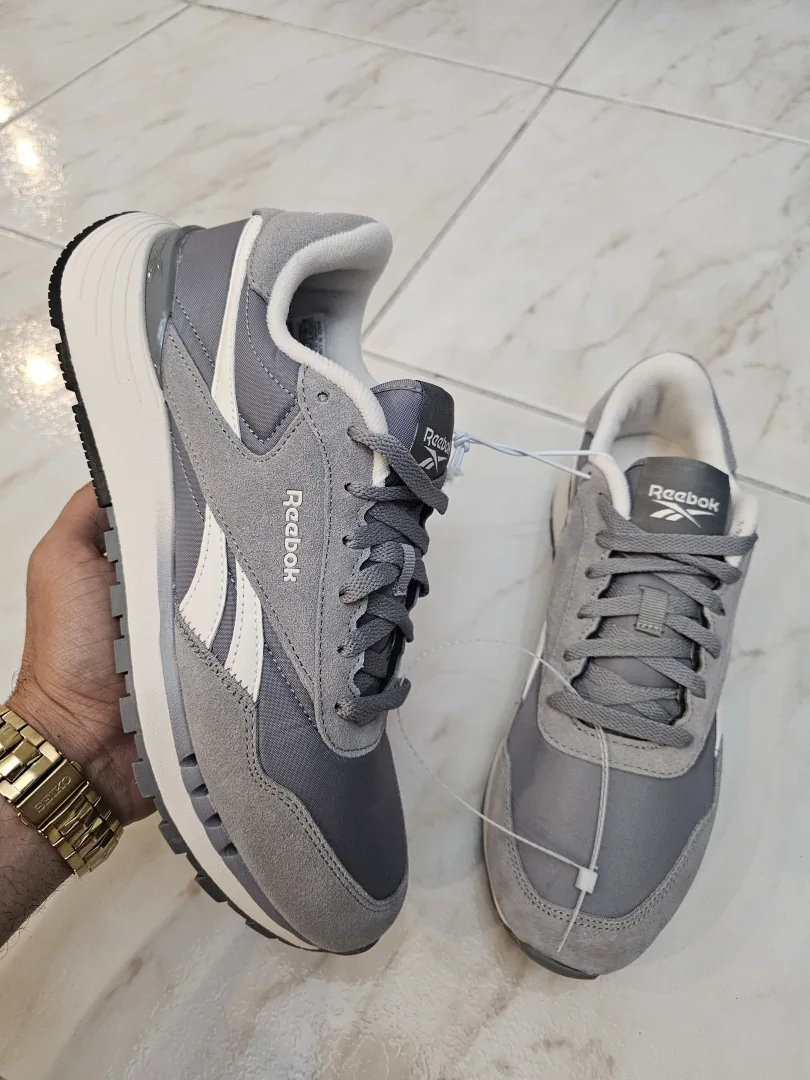 TENIS REEBOK GRIS BLANCOS TN72