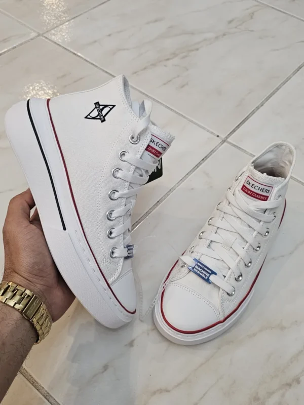TENIS SKECHERS BLANCOS TN77