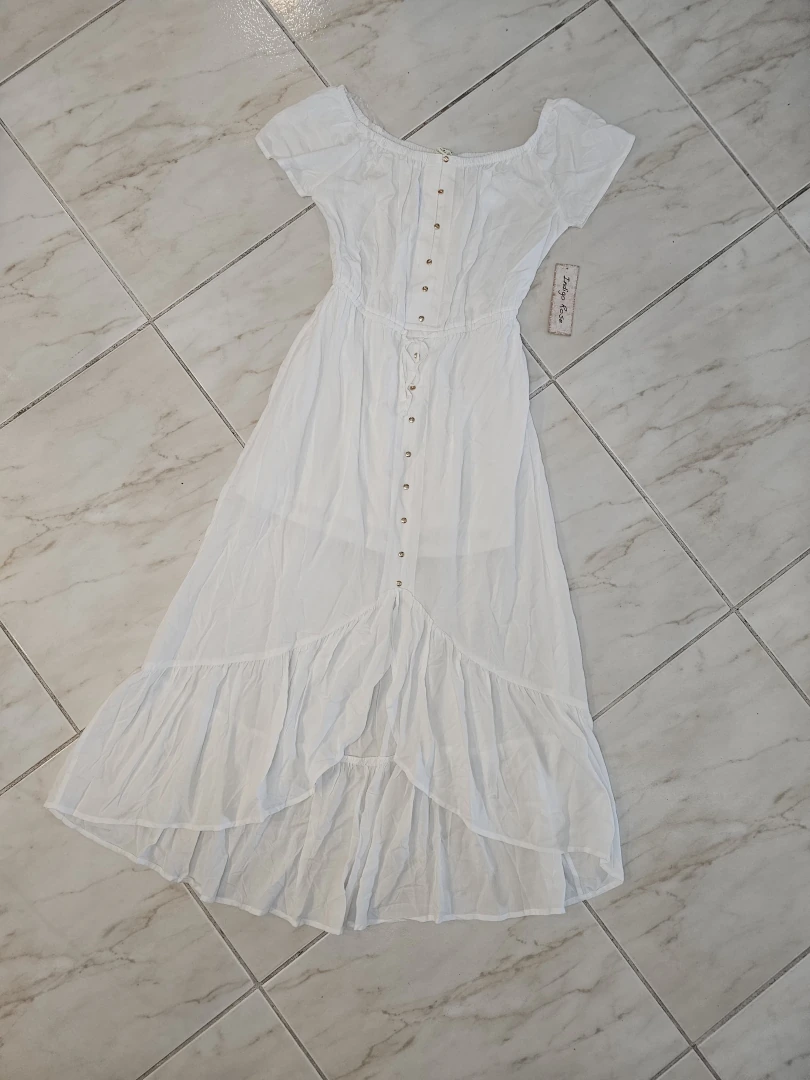 VESTIDO BLANCO VTD185