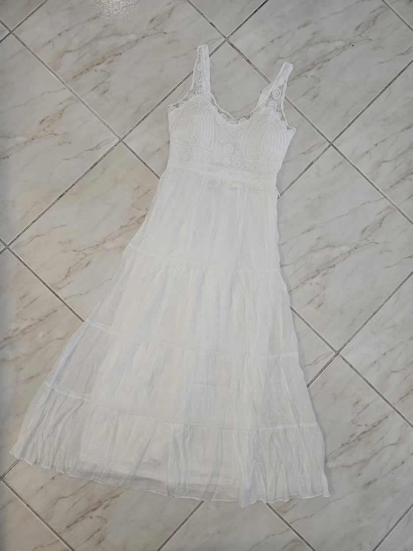 VESTIDO BLANCO VTD197