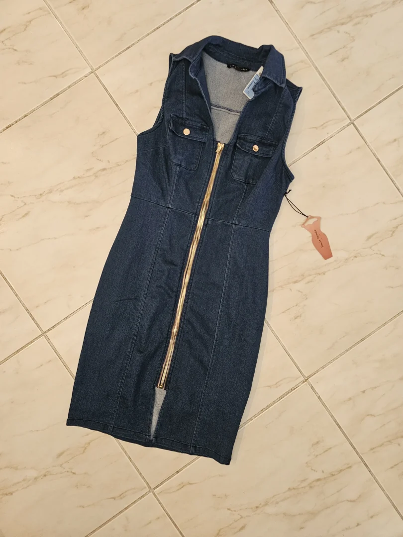 VESTIDO DE MEZCLILLA VTD218