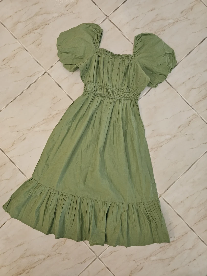 VESTIDO VERDE VTD204
