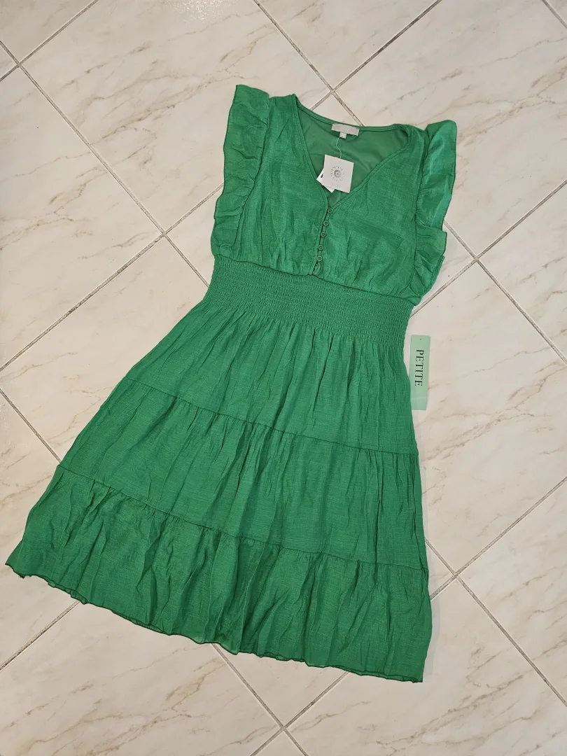 VESTIDO VERDE VTD209