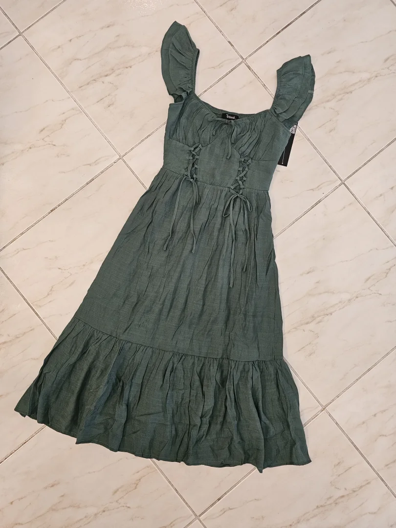 VESTIDO VERDE VTD221