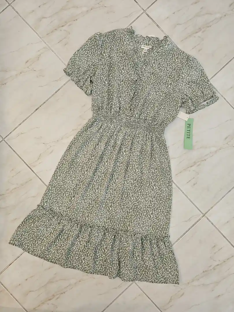 VESTIDO VERDE VTD224