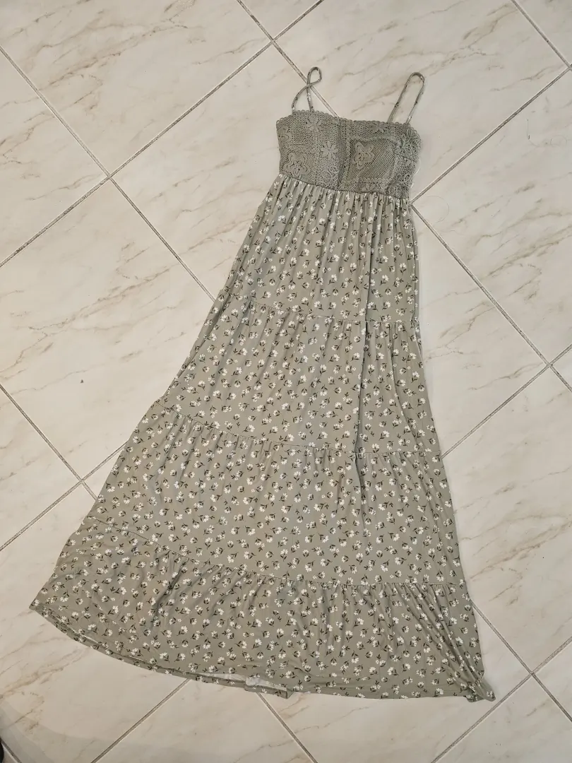 VESTIDO VERDE VTD227