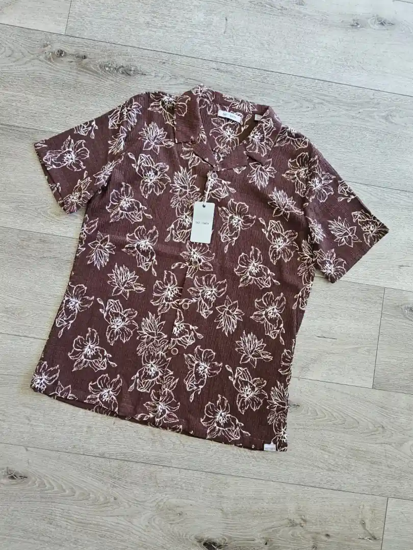 CAMISA MARRÓN CMS136