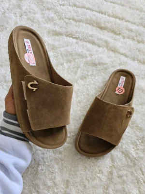 CHANCLETAS MARRONES CHT45