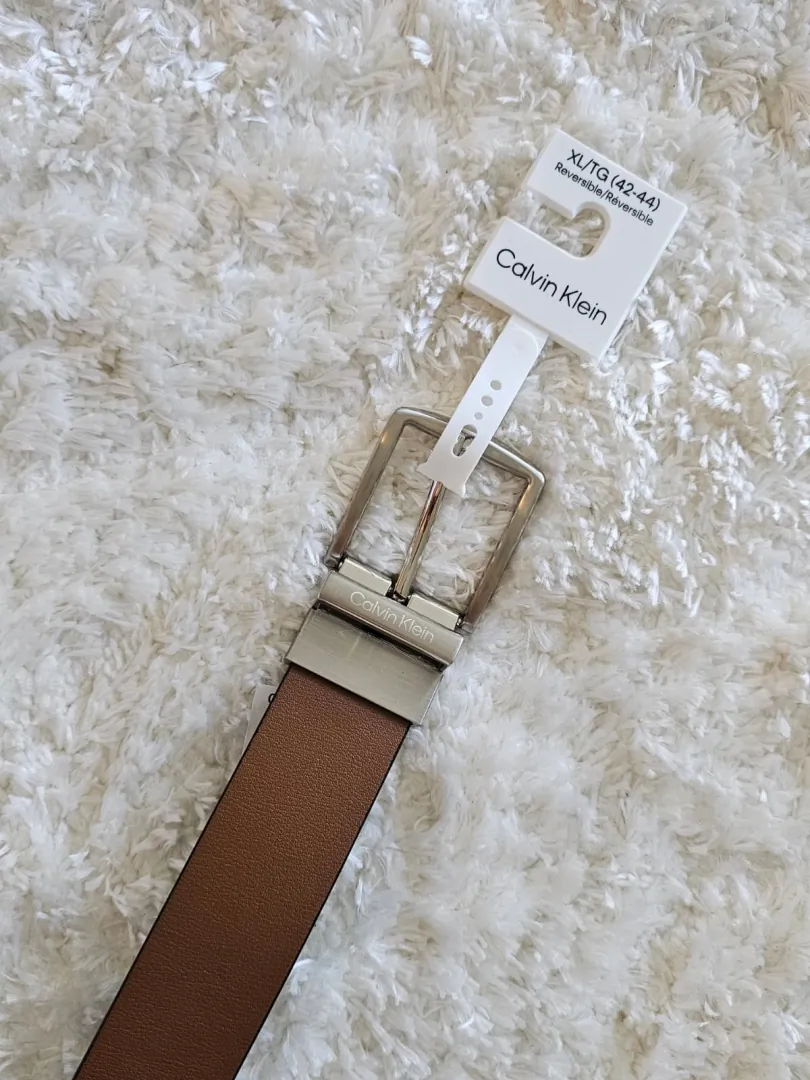 CINTO CALVIN KLEIN MARRÓN CT10