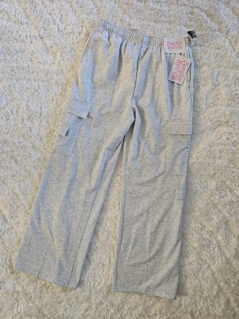 PANTALÓN DE TELA GRIS PTN119