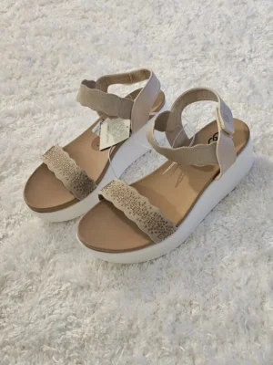 SANDALIAS BEIGE SDL145