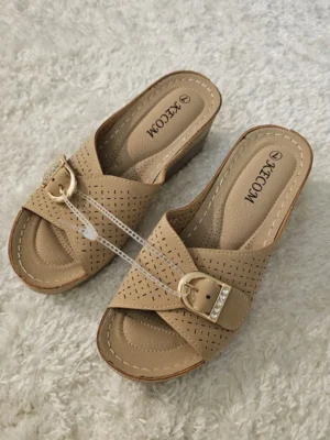 SANDALIAS BEIGE SDL168
