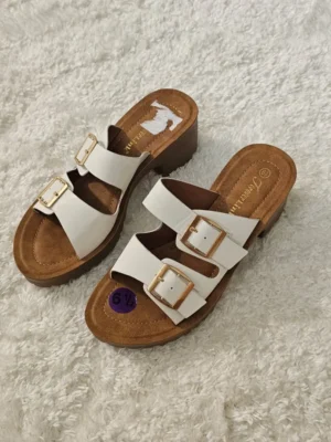 SANDALIAS BLANCAS SDL155