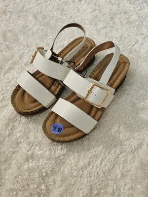 SANDALIAS BLANCAS SDL186