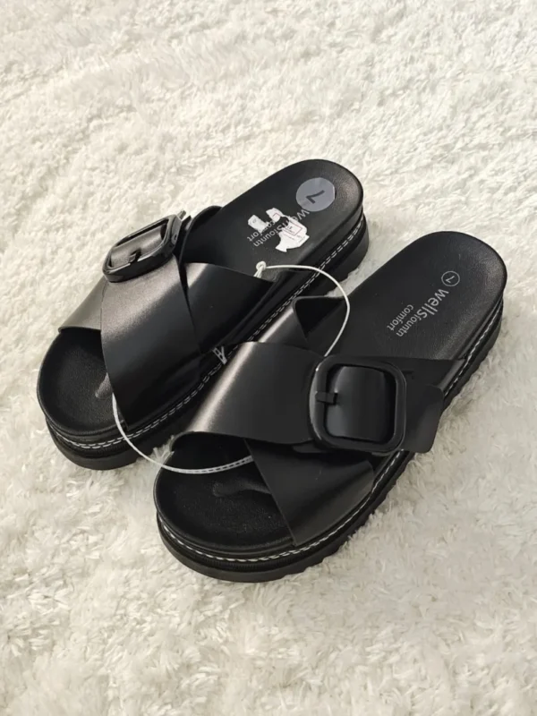 SANDALIAS NEGRAS SDL159