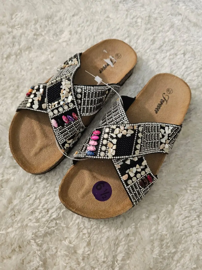 SANDALIAS NEGRAS SDL167