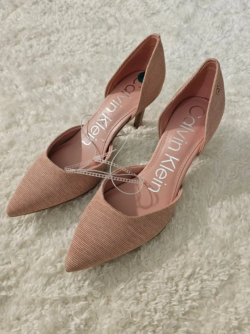 TACONES CALVIN KLEIN ROSADOS TCN21