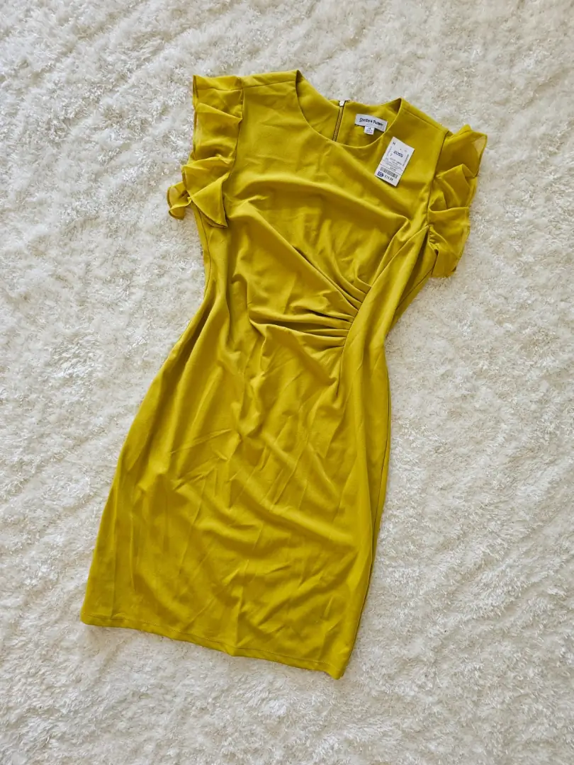 VESTIDO AMARILLO VTD259
