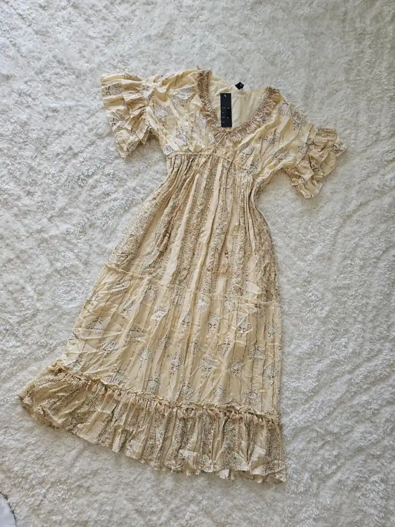 VESTIDO AMARILLO VTD261